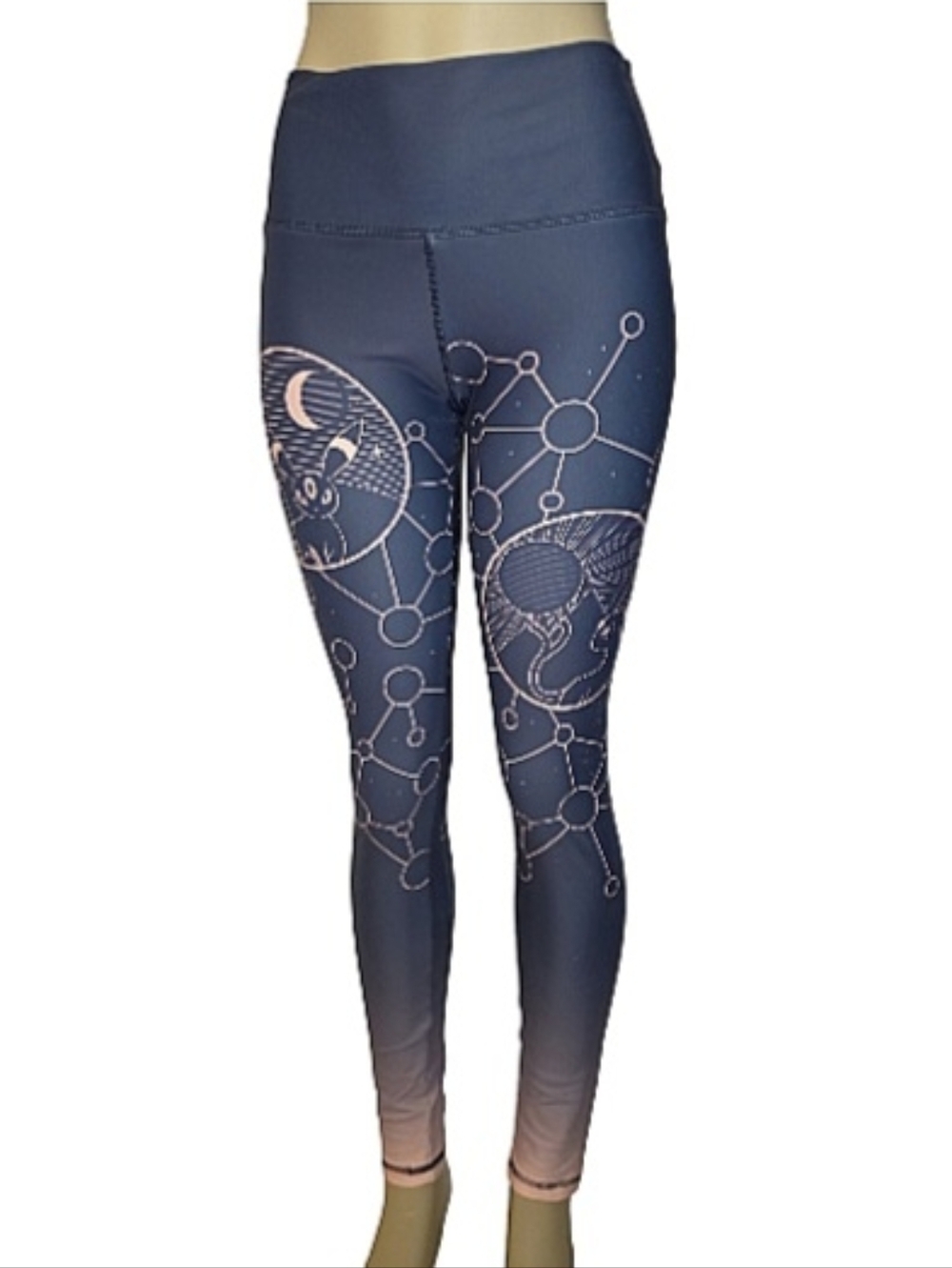Pokémon Center Espeon & Umbreon Celestial Starry Leggings Size M